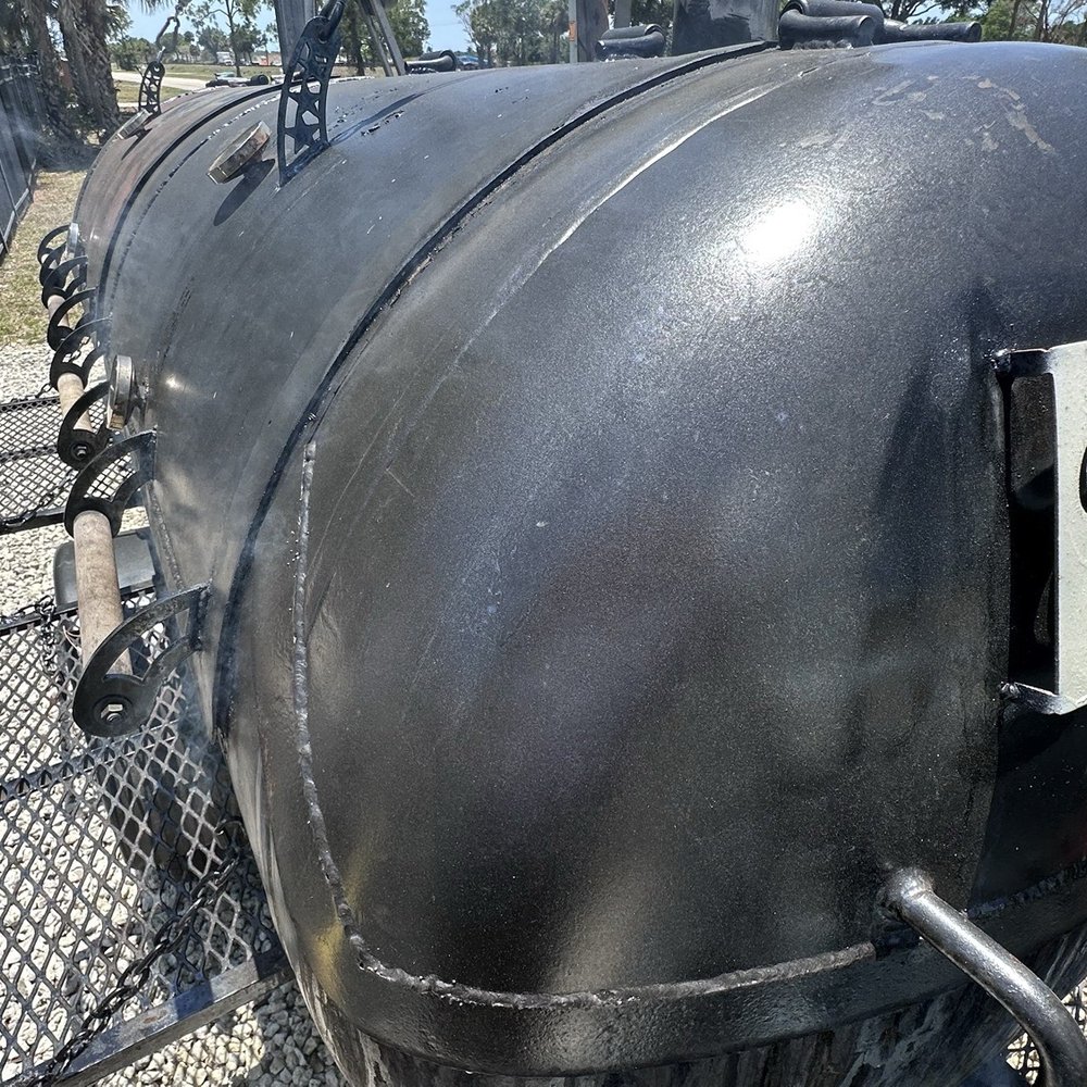 Giant BBQ smoker Giant BBQ smoker