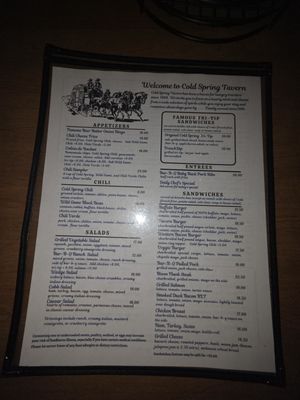Menu photo 5 Cold Spring Tavern Santa Barbara, CA Menu photo 5 Cold Spring Tavern Santa Barbara, CA