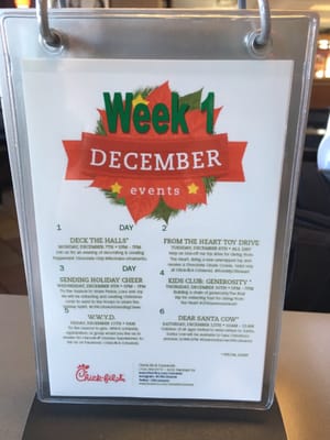 Menu photo 2 Chick-fil-A Charlotte, NC Menu photo 2 Chick-fil-A Charlotte, NC