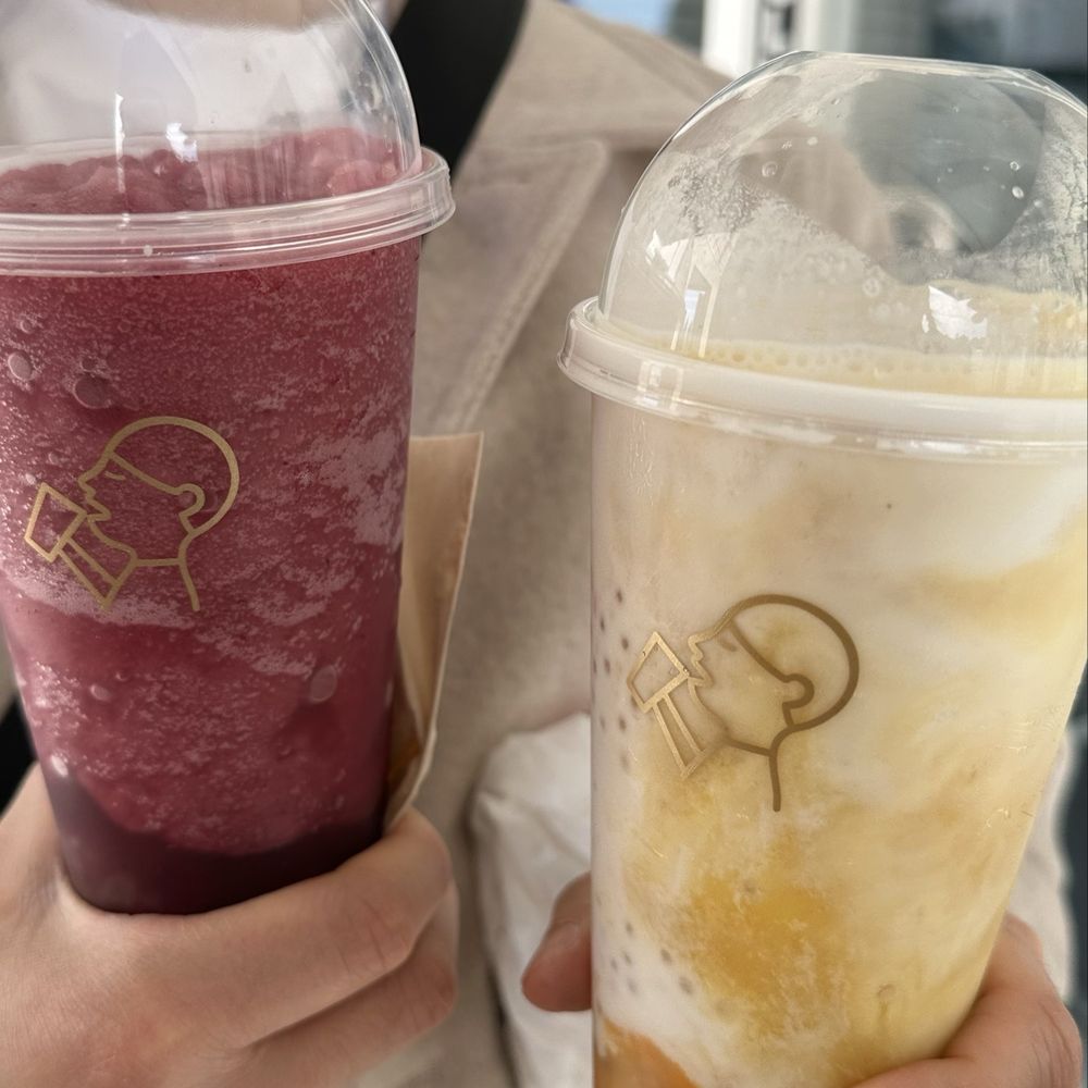 Heytea - Crisp grape boom and mango grapefruit boom - Bubble Tea Near Me - Milpitas, California Heytea - Crisp grape boom and mango grapefruit boom - Bubble Tea Near Me - Milpitas, California