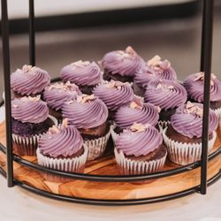 Always Yours Bakery Cafe - Ube cupcakes