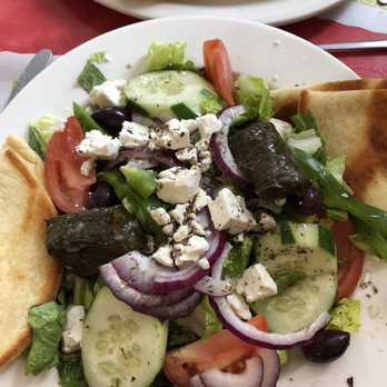 Hopatcong Diner - a plate of salad with pita bread - New American Near Me - Hopatcong, New Jersey Hopatcong Diner - a plate of salad with pita bread - New American Near Me - Hopatcong, New Jersey