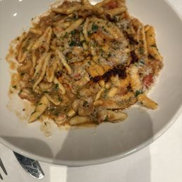 Crawfish and Cavatelli Etouffee