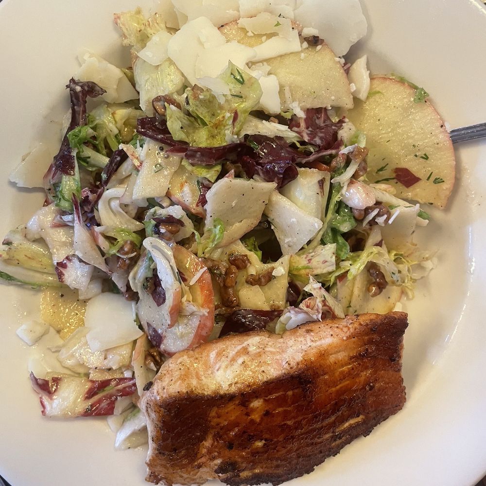 The Smith - Honeycrisp Apple Goat Cheese Salad with Salmon - New American Near Me - Washington, DC, District of Columbia
