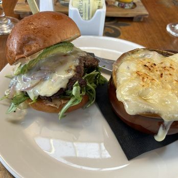 La Provence - chipotle mushroom burger w no mushrooms and french onion soup - Bakeries Near Me - Vancouver, Washington La Provence - chipotle mushroom burger w no mushrooms and french onion soup - Bakeries Near Me - Vancouver, Washington