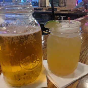 Rosa's Cantina - 32oz ice cold beer in tap, next to a great margarita! - Mexican Near Me - El Paso, Texas