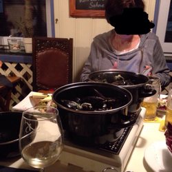 Restaurant Moin Moin - Nicht nur die Muscheln, sämtliche Gerichte sind Spitzenklasse. Bestes Lokal in Greetsiel.