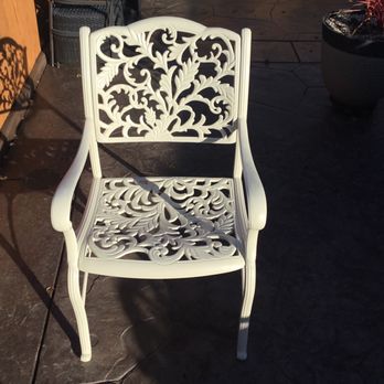 Bradford Powder Coating - Metal Patio Chair - Powder Coating Near Me - Chula Vista, California