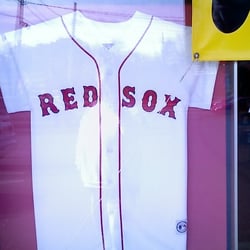Big Picture Framing - Red Sox Jersey Framed
