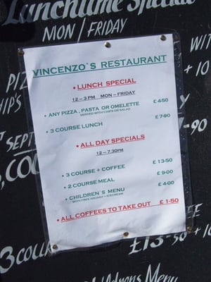 Vincenzo's Pizza House by null