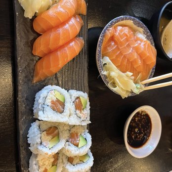 Koi Sushi - Salmon sushi, Alaska roll and salmon Don for $16.95 - Sushi Bars Near Me - Vancouver, British Columbia Koi Sushi - Salmon sushi, Alaska roll and salmon Don for $16.95 - Sushi Bars Near Me - Vancouver, British Columbia