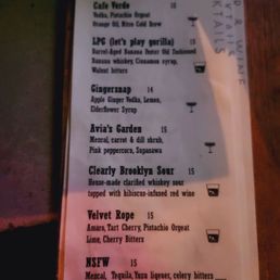 Menu Menu