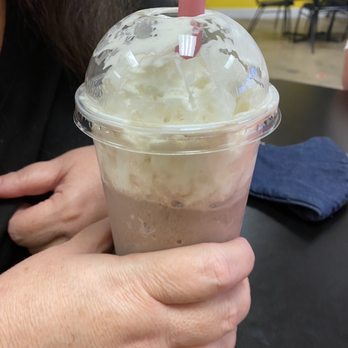 Strawberry King Rolled Ice Cream - chocolate frappe - Desserts Near Me - Pasadena, Texas Strawberry King Rolled Ice Cream - chocolate frappe - Desserts Near Me - Pasadena, Texas
