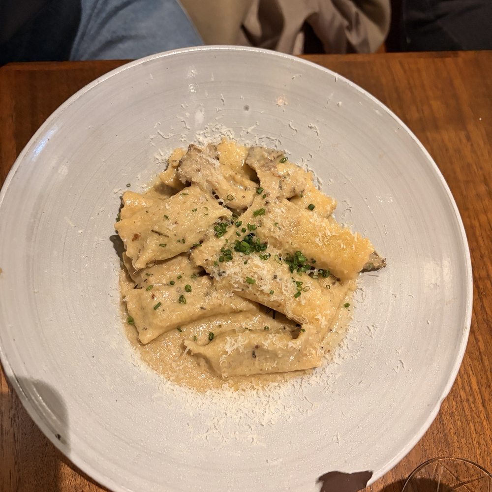 Mushroom agnolotti Mushroom agnolotti