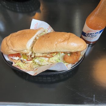 Uptown - Shrimp Poboy - Sports Bars Near Me - Austin, Texas Uptown - Shrimp Poboy - Sports Bars Near Me - Austin, Texas