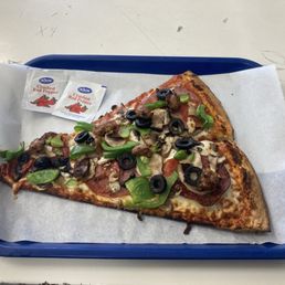 Combination Pizza slice Combination Pizza slice