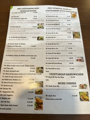 Menu photo 4 Pho Nomenal Deli Lorton, VA Menu photo 4 Pho Nomenal Deli Lorton, VA