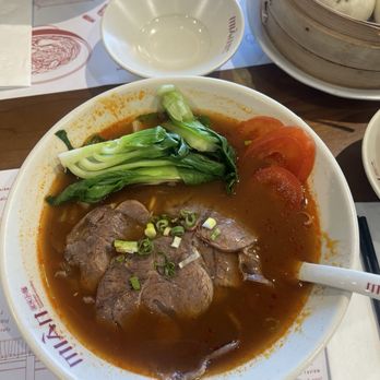 Mian - tomato and beef noodle - Noodles Near Me - Milpitas, California