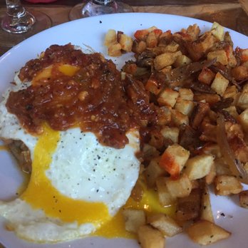 Egg - Breakfast sope with carnitas and a side of potatoes. Yum! - Breakfast & Brunch Near Me - Saint Louis, Missouri Egg - Breakfast sope with carnitas and a side of potatoes. Yum! - Breakfast & Brunch Near Me - Saint Louis, Missouri