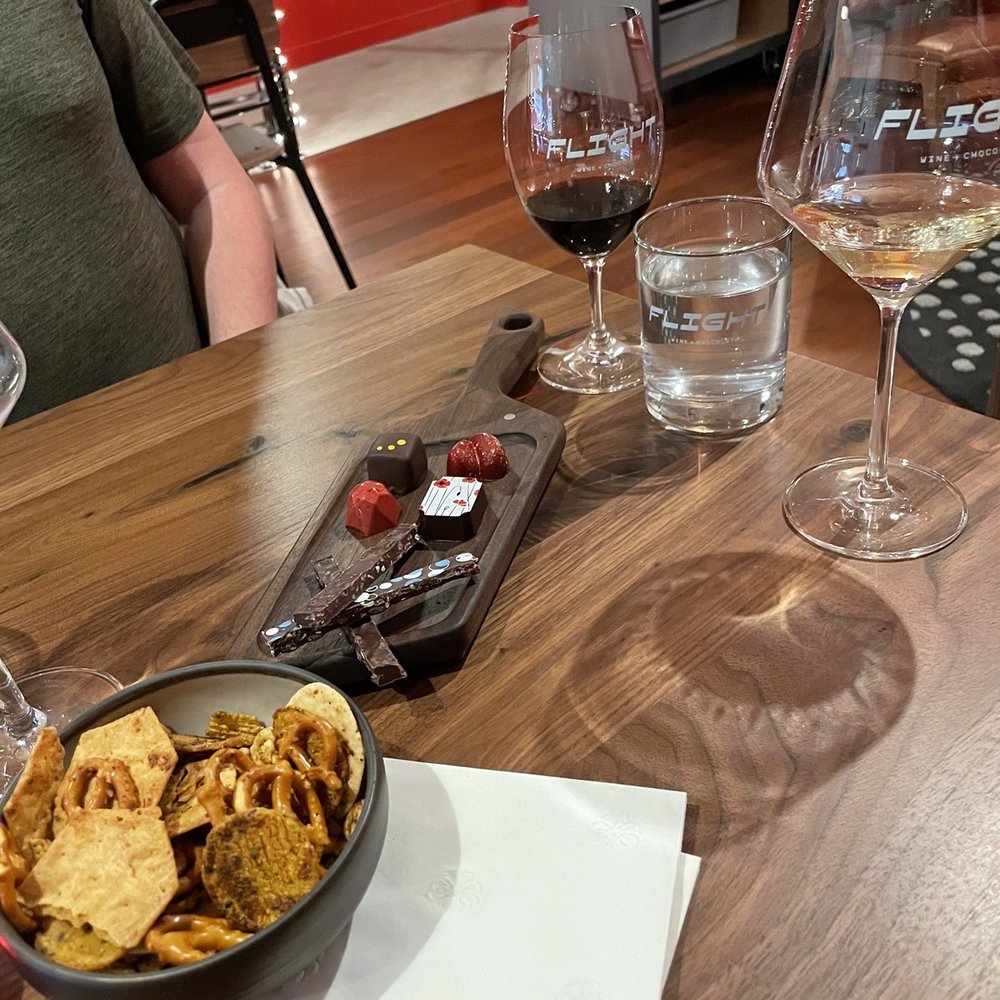 Flight Wine + Chocolate - Wine Tasting Room Near Me - Seattle, Washington