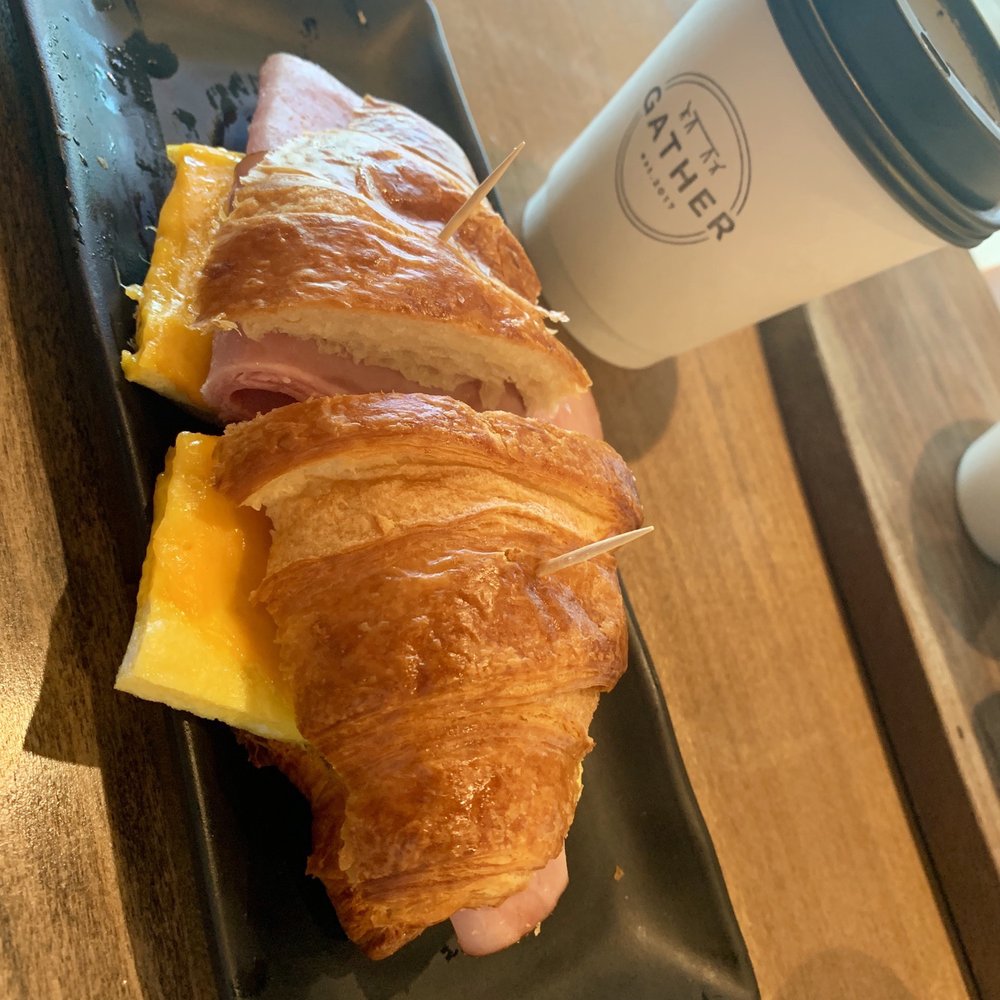 Gather - Ham and Cheese Croissant - Coffee & Tea Near Me - Chesapeake, Virginia Gather - Ham and Cheese Croissant - Coffee & Tea Near Me - Chesapeake, Virginia