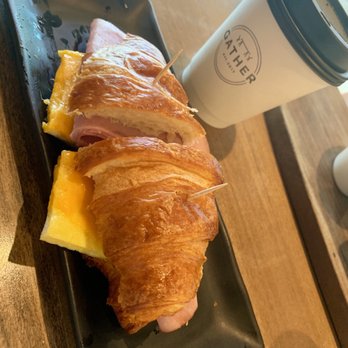 Gather - Ham and Cheese Croissant - Coffee & Tea Near Me - Chesapeake, Virginia Gather - Ham and Cheese Croissant - Coffee & Tea Near Me - Chesapeake, Virginia