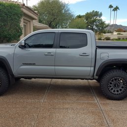 Pro Comp Nitro leveling kit 3" front/1" back; Method Grid MR309 wheels; BF Goodrich All Terrain KO2 tires- 275/70/17