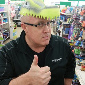 Dollar Tree - Trying on the Gator hat. - Discount Store Near Me - Reno, Nevada