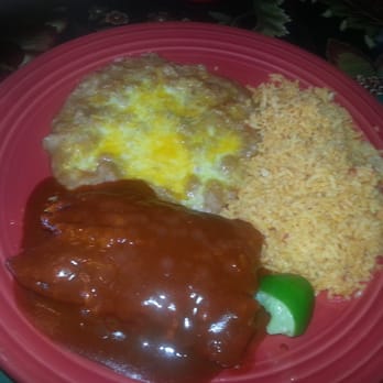 El Cholo - Pork tamal combo ... excellent masa! - Mexican Near Me - Anaheim, California