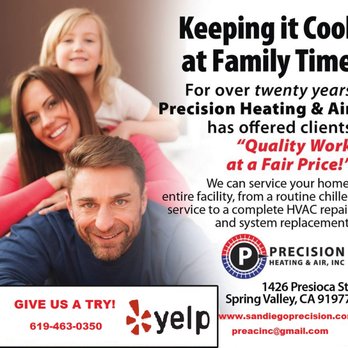 Precision Heating & AC - Heating & Air Conditioning/HVAC Near Me - Spring Valley, California Precision Heating & AC - Heating & Air Conditioning/HVAC Near Me - Spring Valley, California