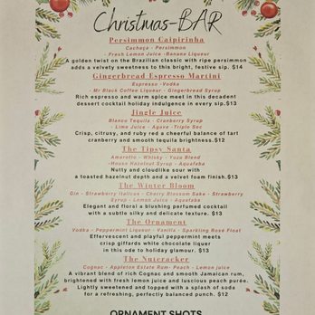 Le Sorelle - 2025 Christmas bar party menu only Friday and Saturday - Italian Near Me - Lilburn, Georgia Le Sorelle - 2025 Christmas bar party menu only Friday and Saturday - Italian Near Me - Lilburn, Georgia
