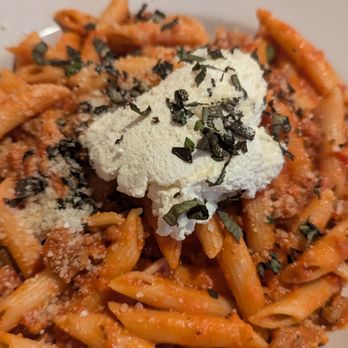 Bohemian Pizza and Tacos - Penne alla vodka with Italian sausage add-on - Pizza Near Me - Litchfield, Connecticut Bohemian Pizza and Tacos - Penne alla vodka with Italian sausage add-on - Pizza Near Me - Litchfield, Connecticut