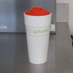 Wild Scoops - X-Large Cherry Italian Ice, contains real fruit