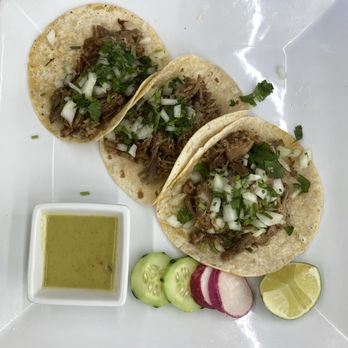 Garcia's Bistro - Carnitas Tacos with tomatillo salsa - Diners Near Me - Salem, Virginia