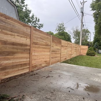 Nebraska Curb and Fence - Horizontal Cedar on Steel Posts - Fences & Gates Near Me - Eagle, Nebraska Nebraska Curb and Fence - Horizontal Cedar on Steel Posts - Fences & Gates Near Me - Eagle, Nebraska