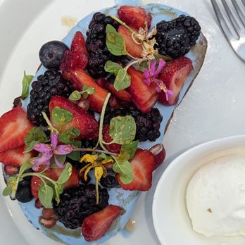 Sugar and Scribe  - Honeyed Berry Toast - Bakeries Near Me - La Jolla, California