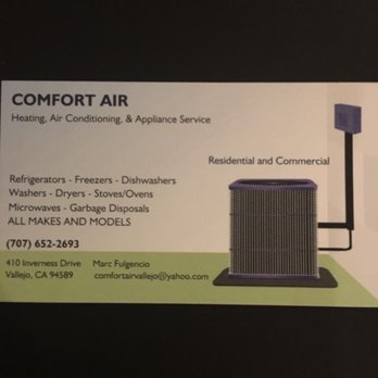 Comfort Air - Awesome service! Give him a call! - Heating & Air Conditioning/HVAC Near Me Comfort Air - Awesome service! Give him a call! - Heating & Air Conditioning/HVAC Near Me