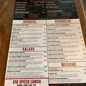 Mac's Speed Shop - Menu - Barbeque Near Me - Matthews, North Carolina