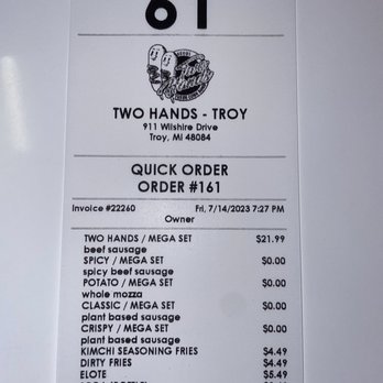 Two Hands Fresh Corn Dogs - Hot Dogs Near Me - Troy, Michigan Two Hands Fresh Corn Dogs - Hot Dogs Near Me - Troy, Michigan
