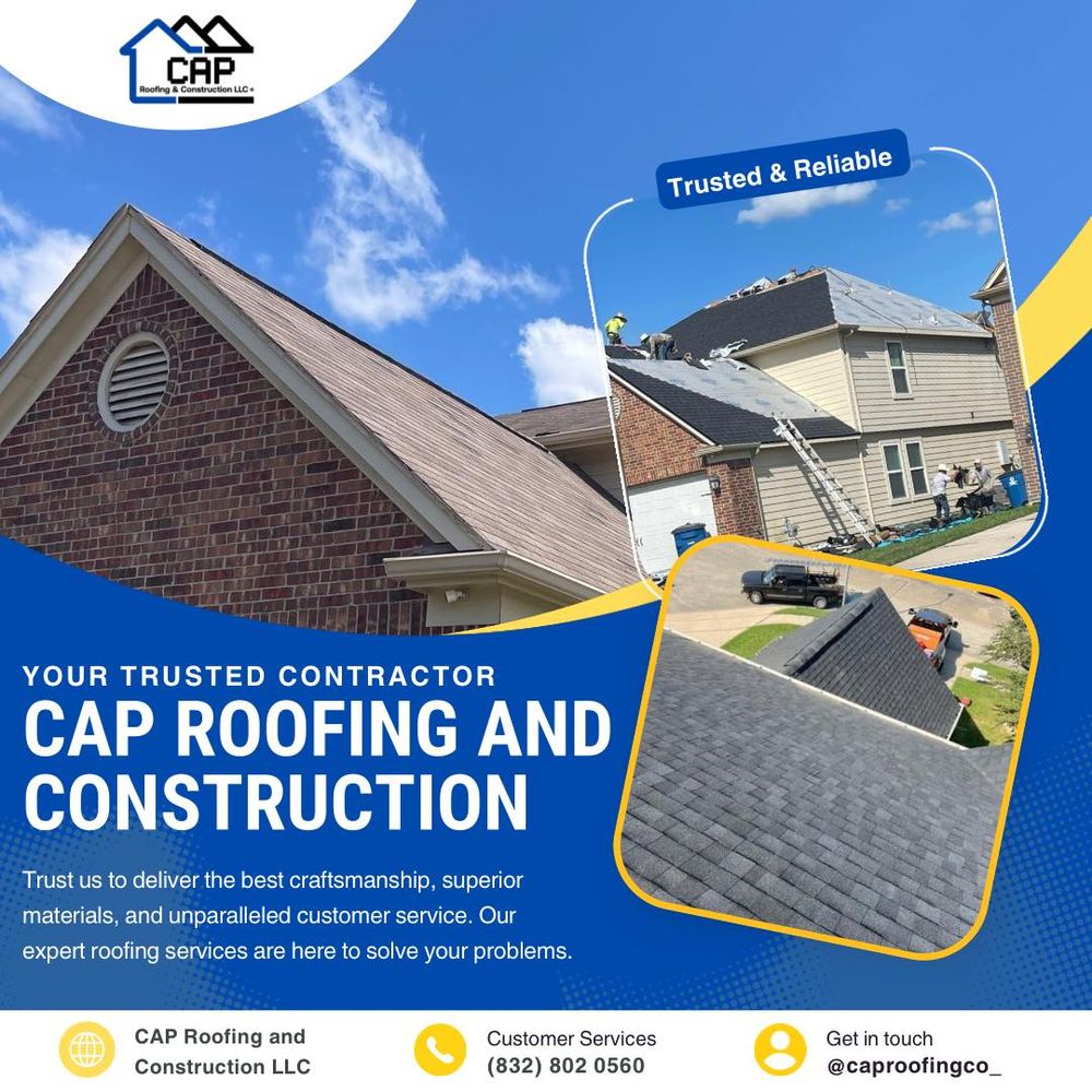 Slide of CAP Roofing and Construction