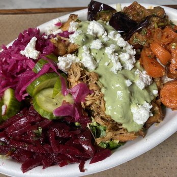 Brassica - My chicken creation - Mediterranean Near Me - Columbus, Ohio