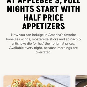 Applebee's Grill + Bar - False advertising - Sports Bars Near Me - Winchester, Kentucky
