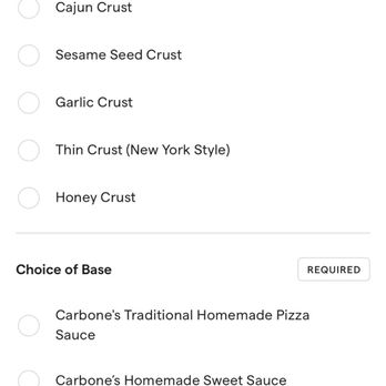 Carbone's Pizza & Subs - Menu options - Pizza Near Me - Buffalo, New York Carbone's Pizza & Subs - Menu options - Pizza Near Me - Buffalo, New York