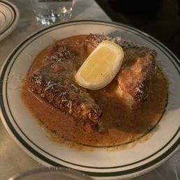 mozzarella en carrozza, lemon & tomato sugo mozzarella en carrozza, lemon & tomato sugo