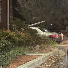 a car parked on the side of the road