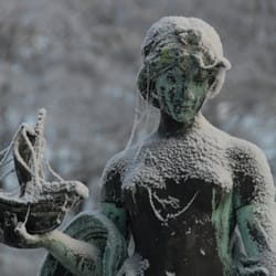 Behnbrunnen im Winter