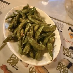 Garlic Edamame