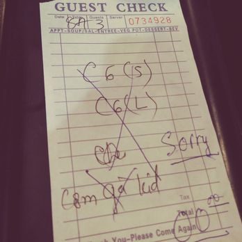 Pho Korner - Copy of my tab after I almost ate the disgusting fly in my food! - Vietnamese Near Me - Portland, Oregon