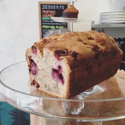 Nolita Café - Cake du jour : Framboise, thé Earl Grey