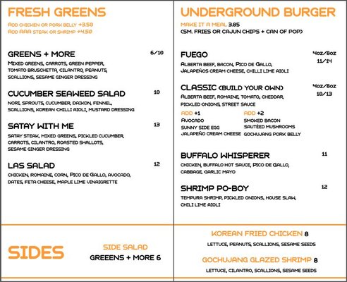 Menu photo 5 The Street Eatery Calgary, AB